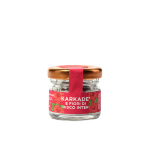 Karkadè e fiori di Ibisco interi